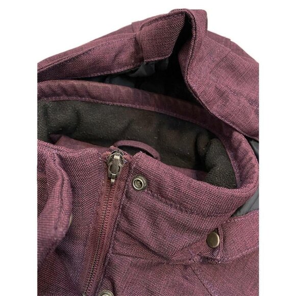 Woolrich Designer Womens Wineberry Weatherproof Coat - Womens M - Picture 4 of 5